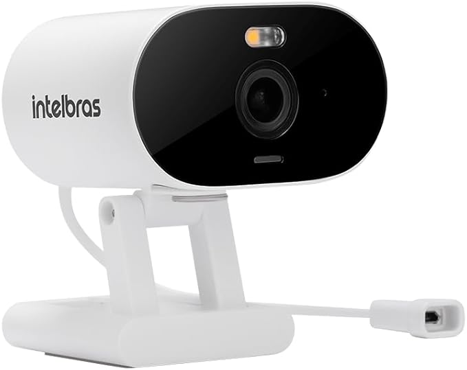 Câmera Externa Inteligente Full HD Wi-fi Full Color iME 500 Branco Intelbras