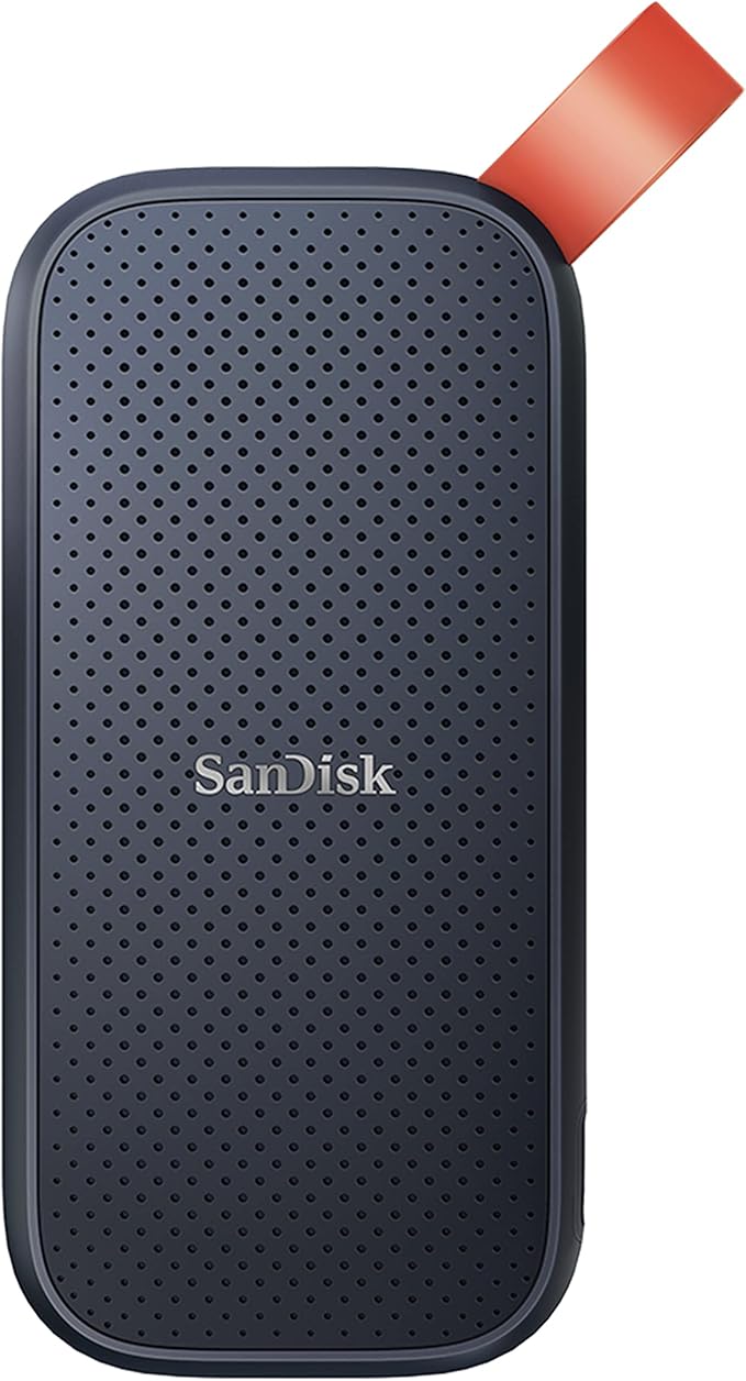 SanDisk SSD portátil de 1 TB - até 800 MB/s, USB-C, USB 3.2 geração 2, firmware atualizado - Unidade de estado sólido externa - SDSSDE30-1T00-G26