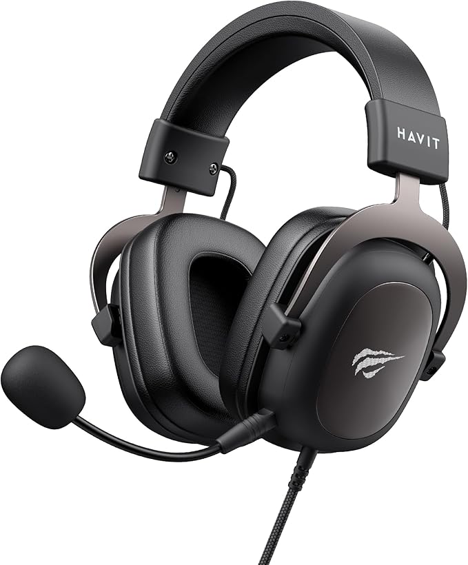 Headphone Fone de Ouvido Havit HV-H2002d, Gamer, com Microfone, Falante 53mm, Plug 3.5mm: compatível com XBOX ONE e PS4, HAVIT, HV-H2002d e Outros Marca: havit