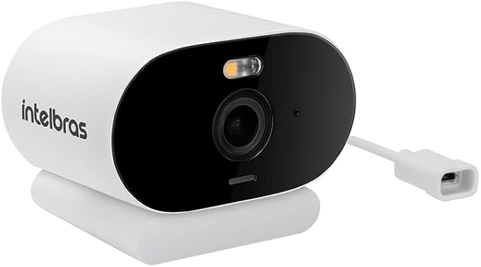 Câmera Externa Inteligente Full HD Wi-fi Full Color iME 500 Branco Intelbras