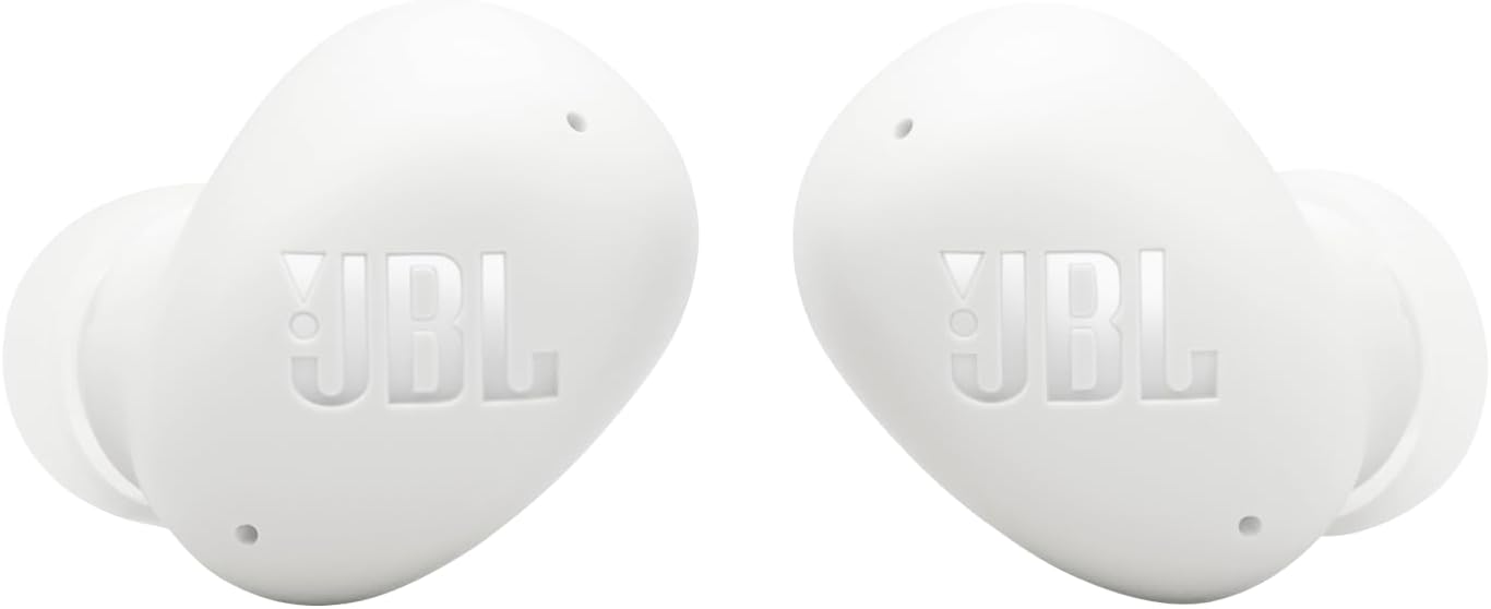 JBL, Fone de Ouvido Sem Fio, JBL, Bluetooth, Wave Buds 2, Intra Auricular, Sem Fio, Resistente À Água e Poeira - Branco