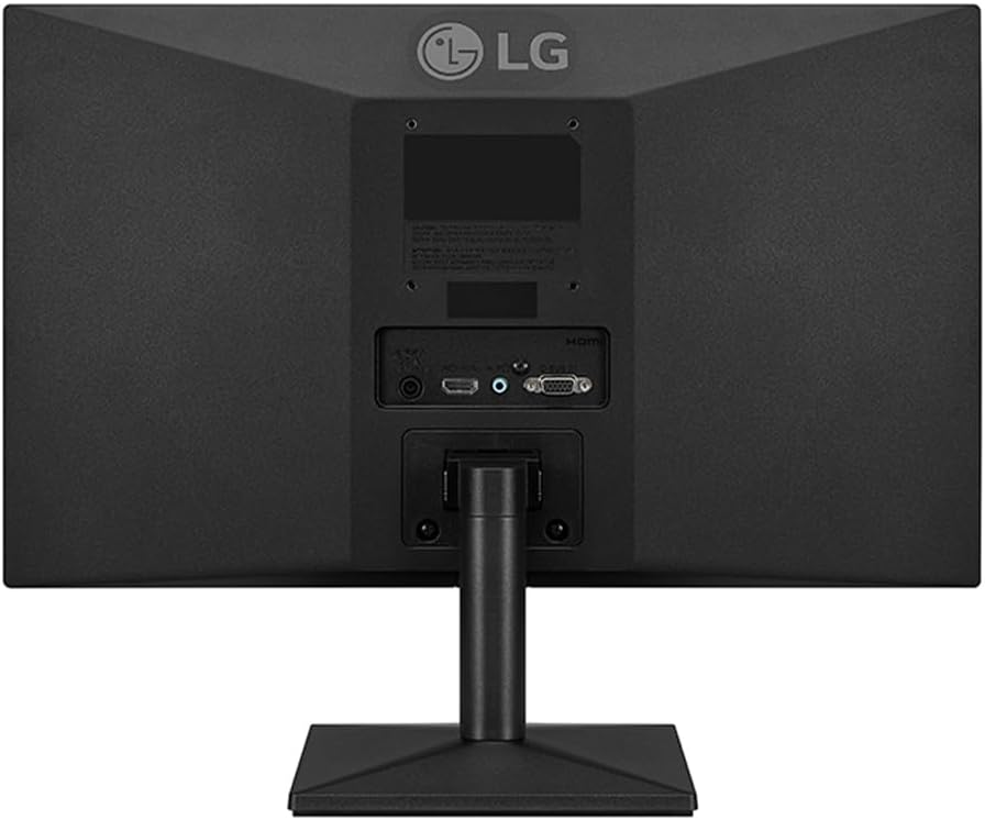 Monitor LG 19.5 LED HDMI, D-SUB ,VESA Preto 20MK400H