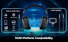 Headphone Fone de Ouvido Havit HV-H2002d, Gamer, com Microfone, Falante 53mm, Plug 3.5mm: compatível com XBOX ONE e PS4, HAVIT, HV-H2002d e Outros Marca: havit
