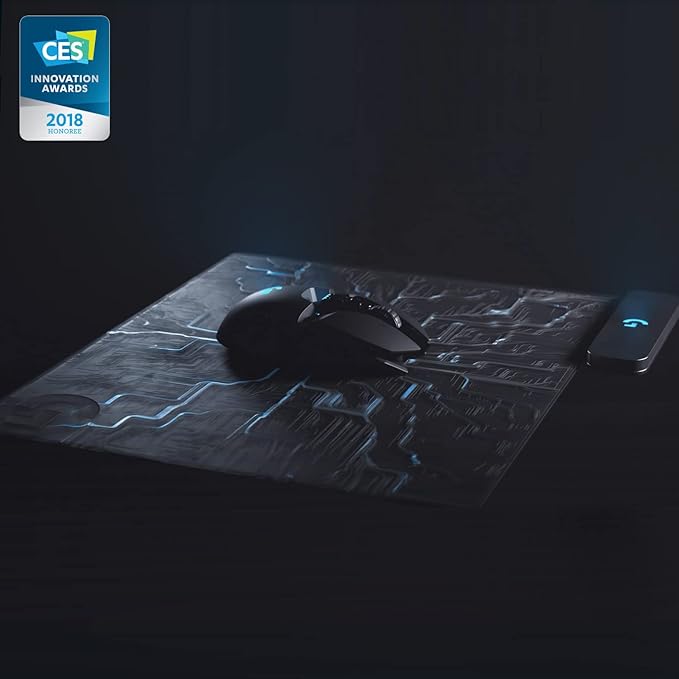 Mouse Gamer Sem Fio Logitech G903 LIGHTSPEED com RGB LIGHTSYNC, Design Ambidestro Personalizável, Sensor HERO 25K e Bateria Recarregável - Compatível com POWERPLAY