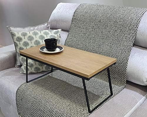 Mesa Dobrável Strassis Design SD-3006 Metal e MDF Cor: Preto