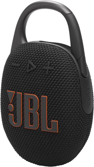 JBL, Caixa de Som, Clip 5, Bluetooth, Portátil, À Prova D'água e Poeira, Com Auracast - Preta
