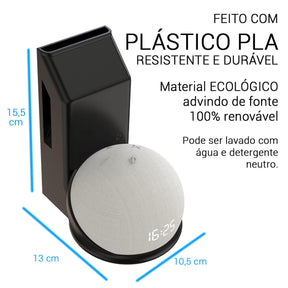 Suporte De Tomada Parede Stand Amazon Alexa Echo Dot 5
