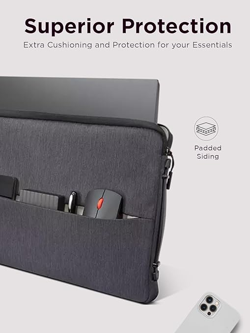 Capa case para Notebook até 15.6" Lenovo Urban Sleeve, Cinza