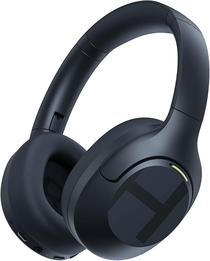 Haylou Fones de ouvido sem fio com cancelamento de ruído, S35 ANC Headphone, BLUETOOTH 5.2