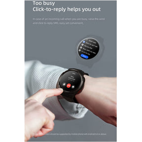 Mibro Relógio Smartwatch Mibro GS Bluetooth Tela 1.43 Preto