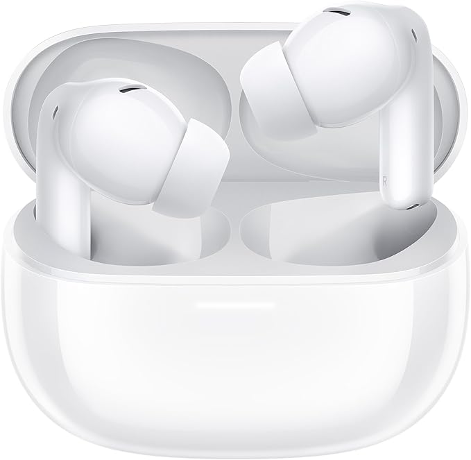 Xiaomi Redmi Buds 5 Pro, fones de ouvido Bluetooth, áudio imersivo integrado, qualidade de áudio de alta resolução, cancelamento de ruído ativo, controles de toque (Preto)