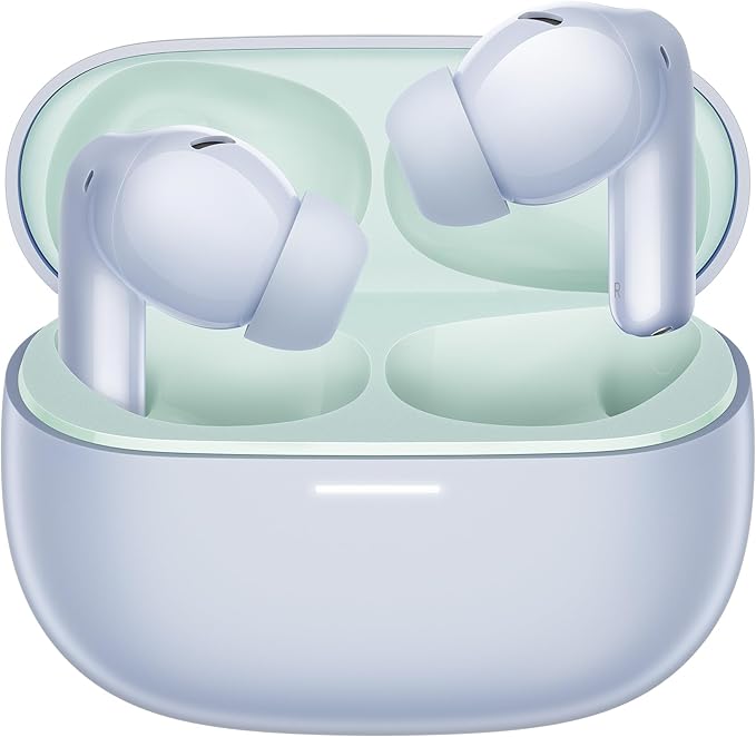 Xiaomi Redmi Buds 5 Pro, fones de ouvido Bluetooth, áudio imersivo integrado, qualidade de áudio de alta resolução, cancelamento de ruído ativo, controles de toque (Preto)