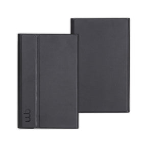 WB Capa com Teclado Para Tablet Samsung Galaxy Tab A7 Lite 8.7" Polegadas Couro Preto com duração de até 40 horas de bateria