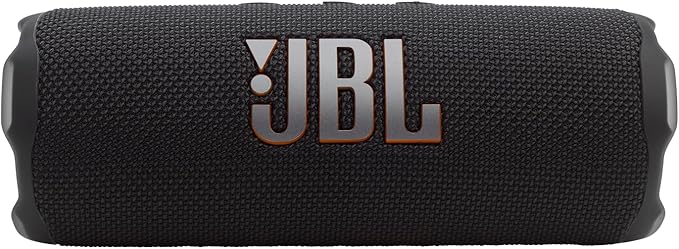 JBL Flip 7, altifalante Bluetooth portátil sem fios potente, bateria de 16h, resistente à água IP68, à prova de poeira e quedas, som Pro, AI Sound Boost, compatível com Auracast, preto