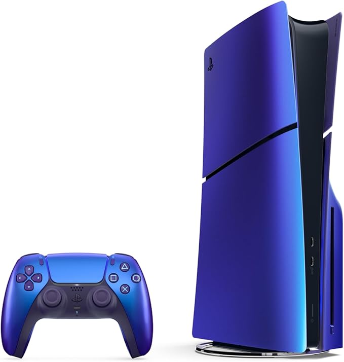 Tampas do console PlayStation®5 (grupo de modelo - slim) Chroma Indigo