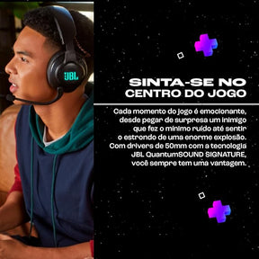 JBL, Headset Gamer, Quantum 610, Wireless - Preto