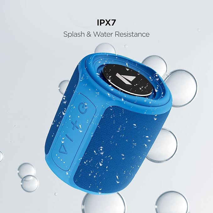 Caixa de Som Bluetooth Portátil 10W Stone 350 - boAt - AZUL