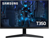 Monitor Gamer Samsung 22 Fhd, 75hz, Hdmi, Vga, Freesync, T3 Cor Dark blue gray