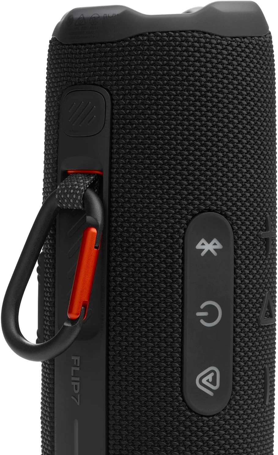JBL Flip 7, altifalante Bluetooth portátil sem fios potente, bateria de 16h, resistente à água IP68, à prova de poeira e quedas, som Pro, AI Sound Boost, compatível com Auracast, preto