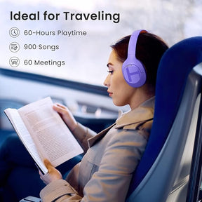 Haylou Fones de ouvido sem fio com cancelamento de ruído, S35 ANC Headphone, BLUETOOTH 5.2