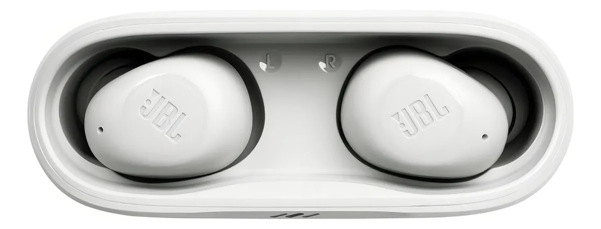 JBL, Fone de Ouvido Sem Fio, JBL, Bluetooth, Wave Buds 2, Intra Auricular, Sem Fio, Resistente À Água e Poeira - Branco