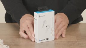 FONE TWS BLUETOOTH 5.3 A.I EDIFIER W110T - BRANCO OU PRETO, Pequeno